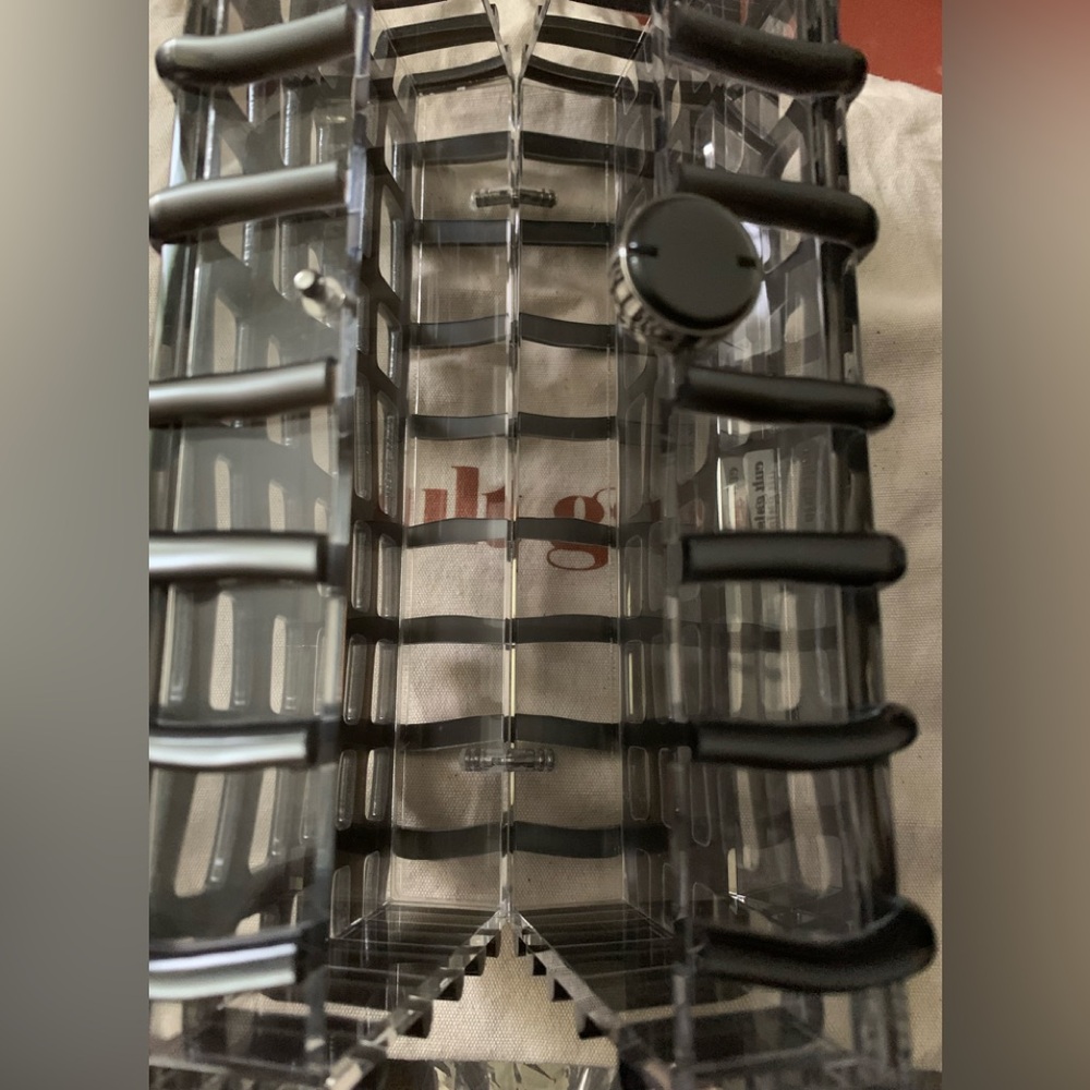 Cult Gaia Rina Caged Clear Acrylic Clutch Bag In Shiny Silver NEW IN BOX $388 - Picture 13 of 15